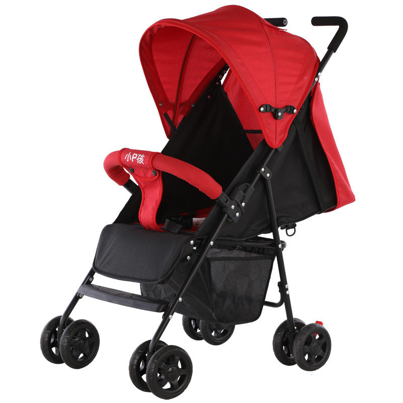 Poussette bébé légère, large et longue