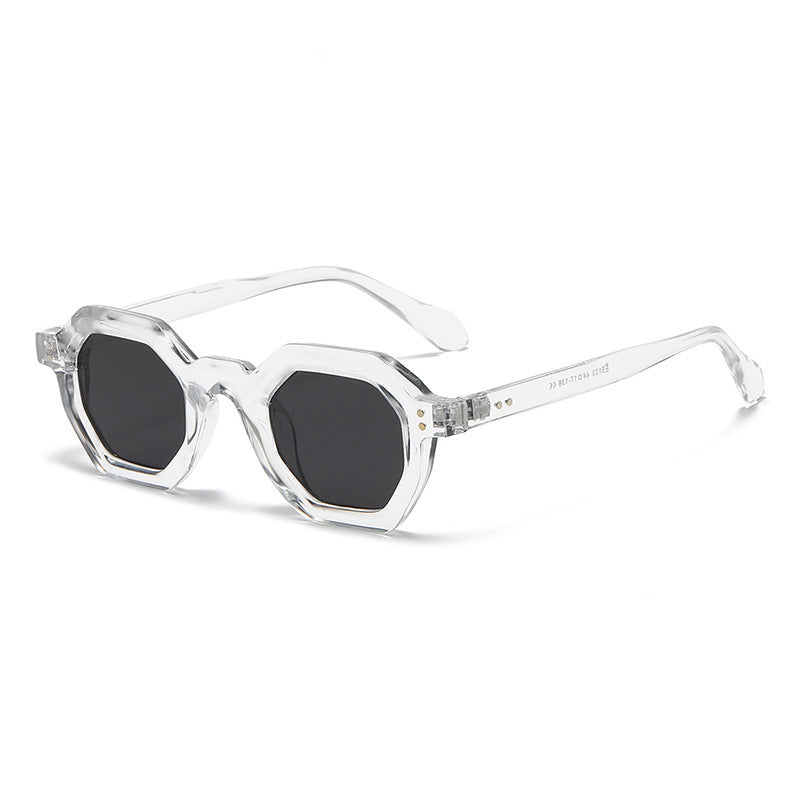 Lunettes de soleil polygonales pour le cyclisme en extérieur et les voyages