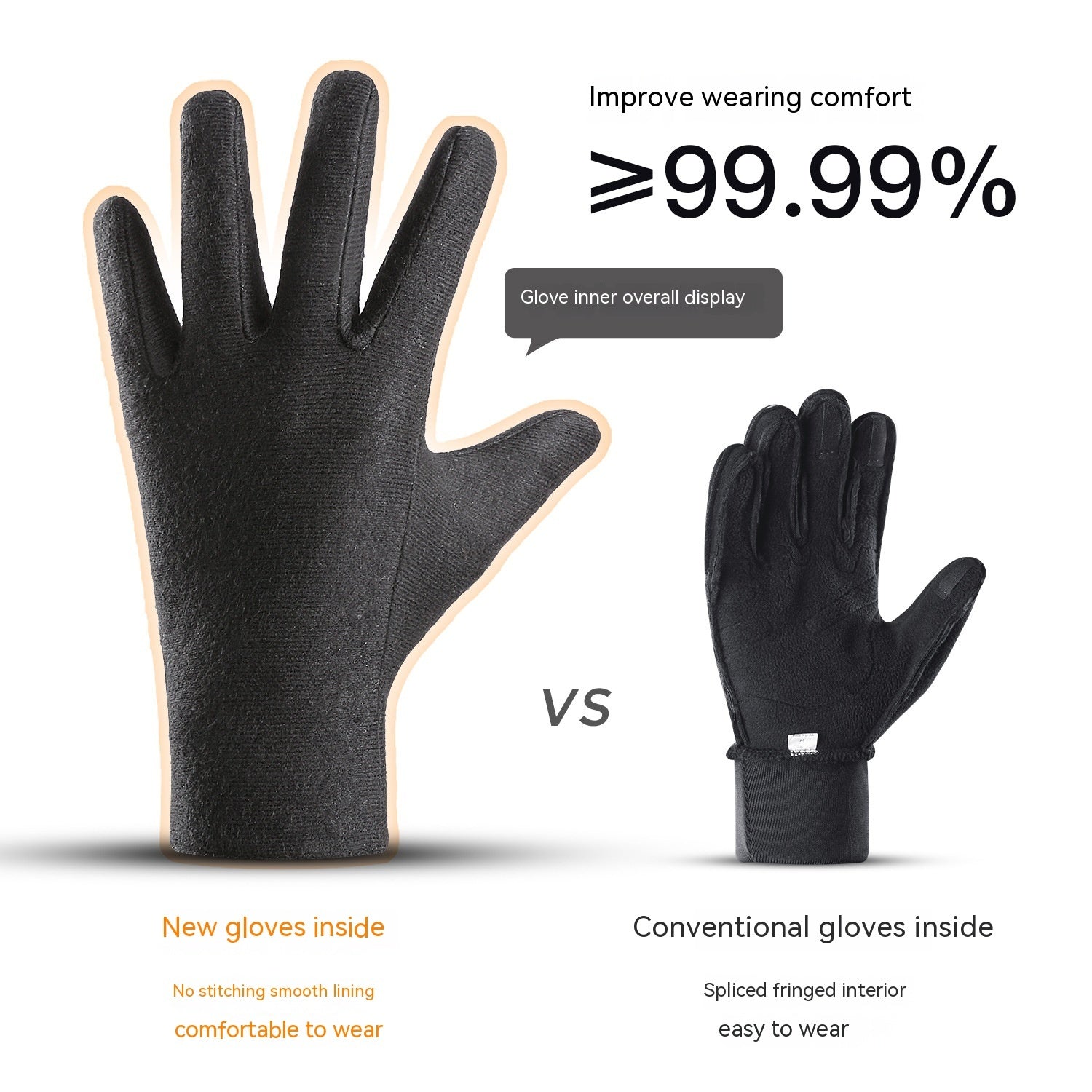 Gants de sport d'extérieur chauds et tendance pour hommes et femmes