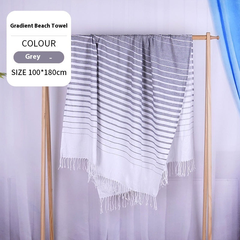 Blype Tassel Plus-sized Thick Absorbent Bath Towel