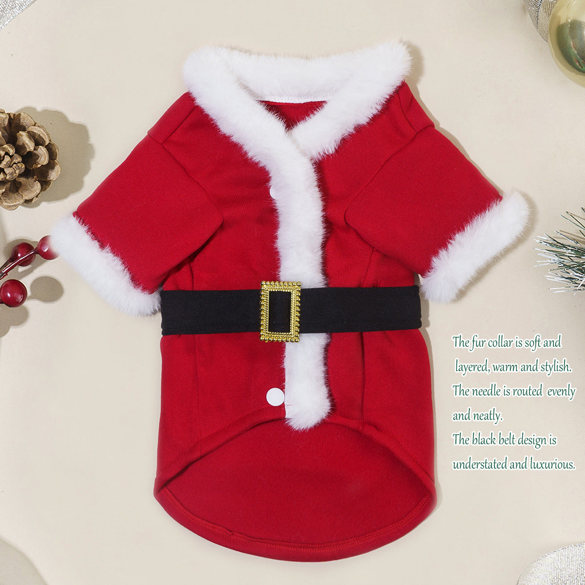 Automne et Hiver Nouveaux Vêtements de Noël pour Animaux de Compagnie Chats Chiens