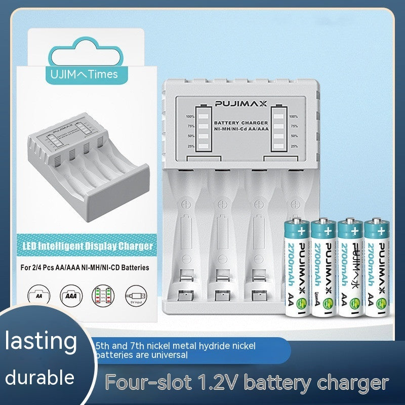 Household Black No 5 No 7 Battery Charger