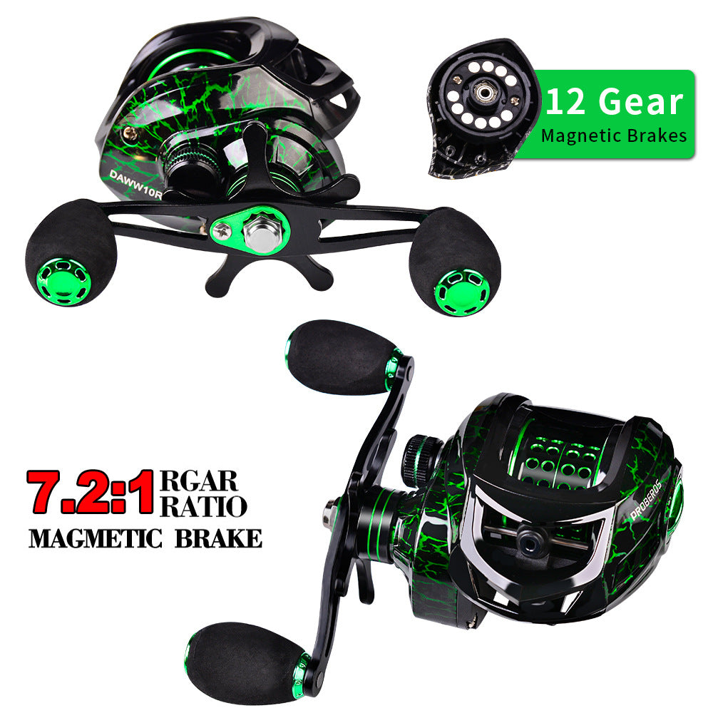 Luya Round Fishing Reel Fishing Reel Sea Fishing Raft Fishing Reel Fishing Reel
