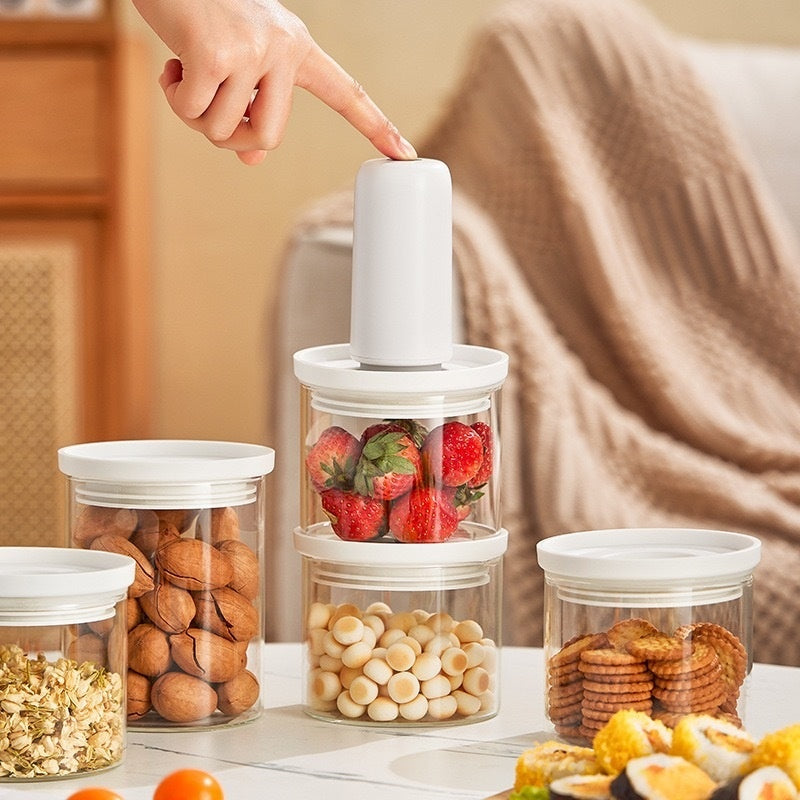 Electric Vacuum Sealing Tank Refrigerator Storage Box