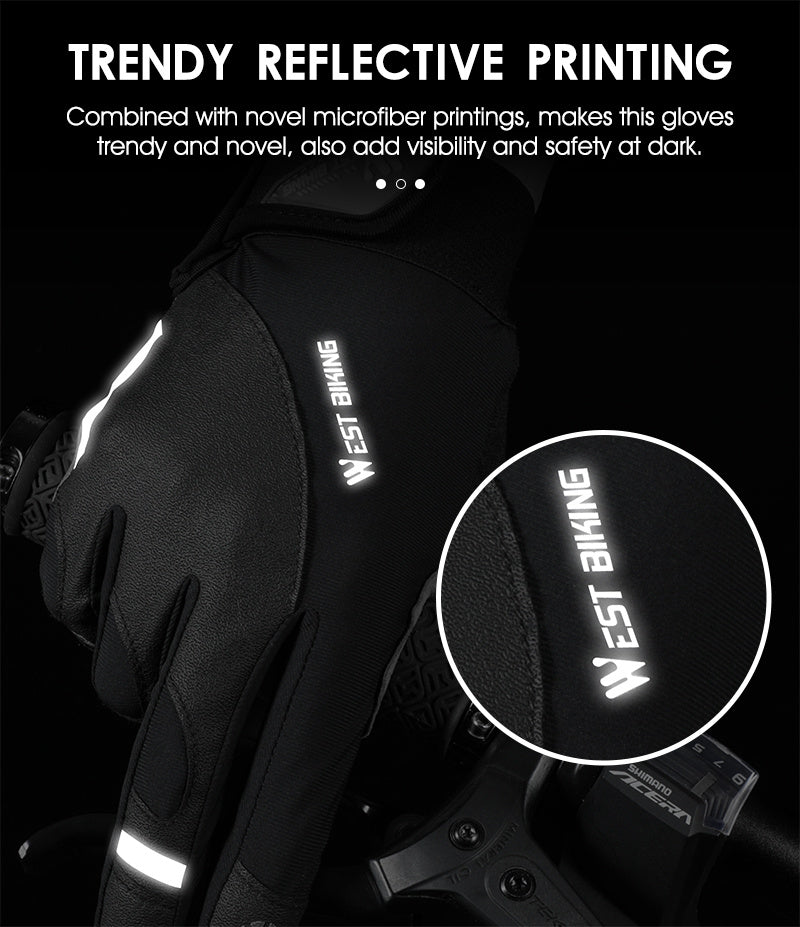 Bicycle And Motorcycle Shock-absorbing Gloves Outdoor Equipment