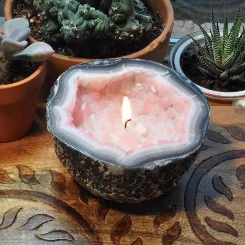 Bol Bougie Créatif Vintage Aromathérapie Artisanat en Résine