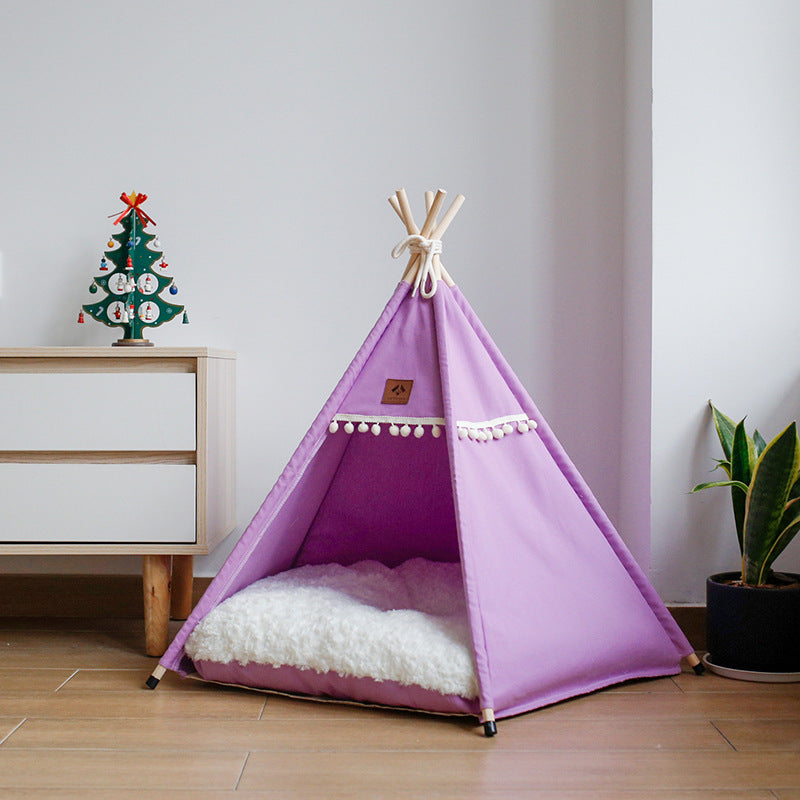 Upgraded Version Four Seasons Pet Cat Dog Tent