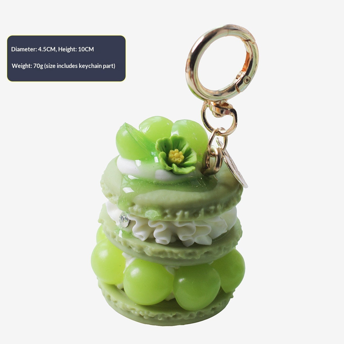 Girly Fruit Dessert Charm Authentic, Niche, And Minimalist Perfect For Besties As A Bag Pendant Or Keychain, Ideal As A Festive Gift