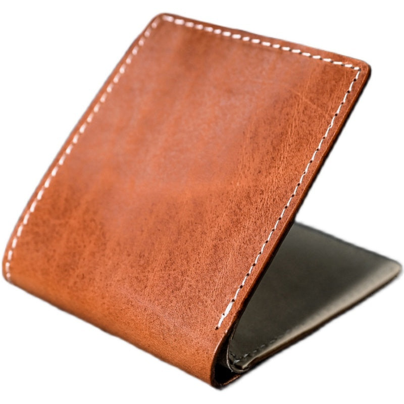 Portefeuille court en cuir tendance pour homme