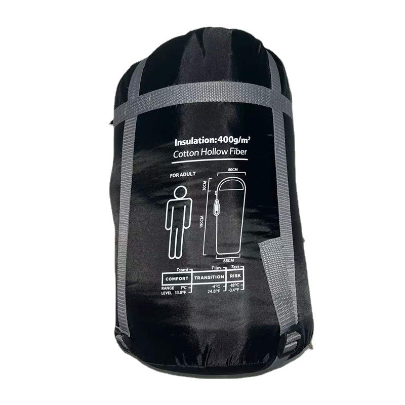 Enveloppe Trapézoïdale de Camping Étanche Avec Capuche Lavable Portable Camping en Plein Air Épaissie Chaude