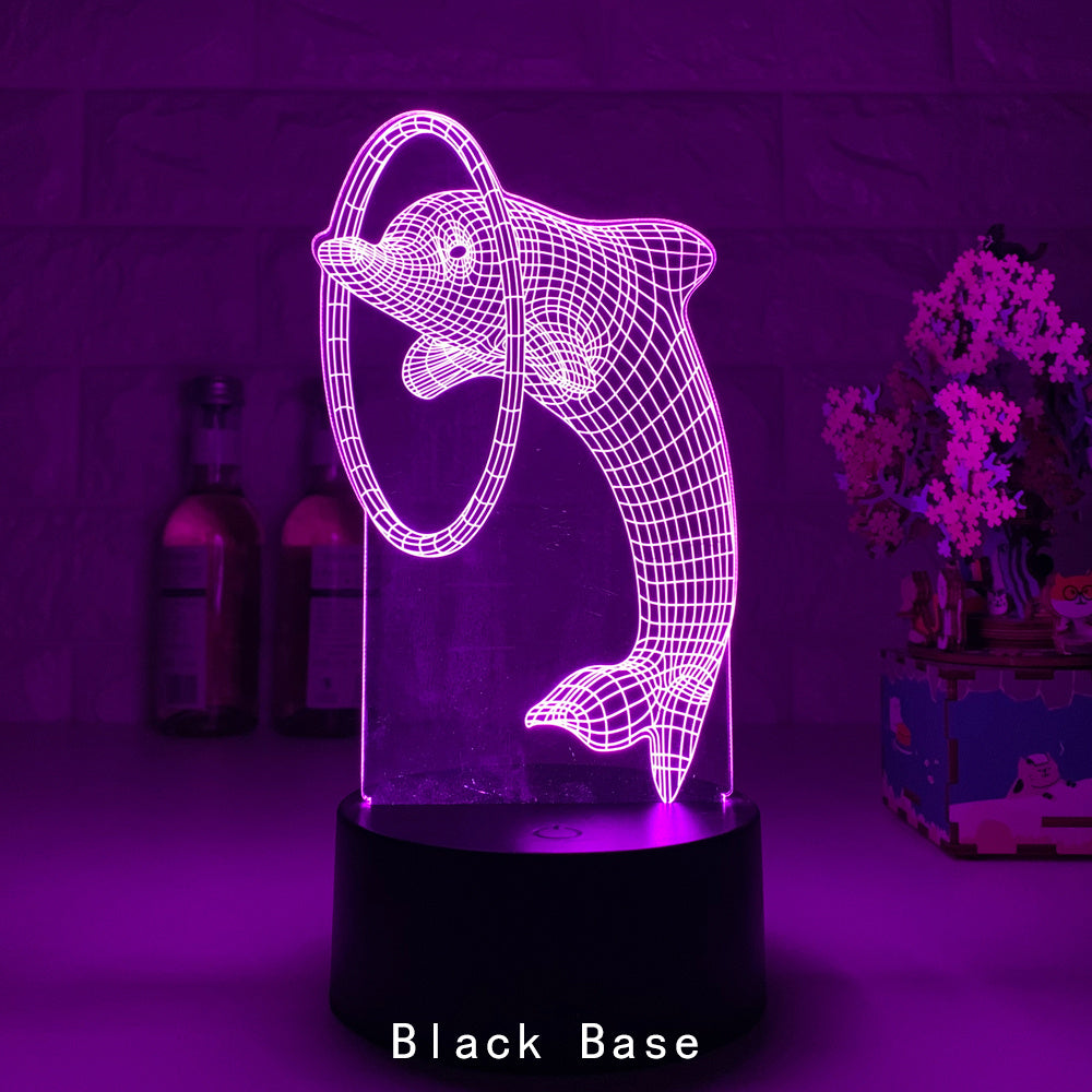 Colorful Touch Remote Control LED Visual Light