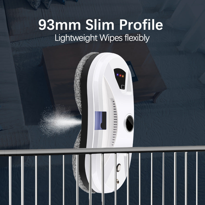 Automatic Intelligent Water Spray Window Cleaning Robot