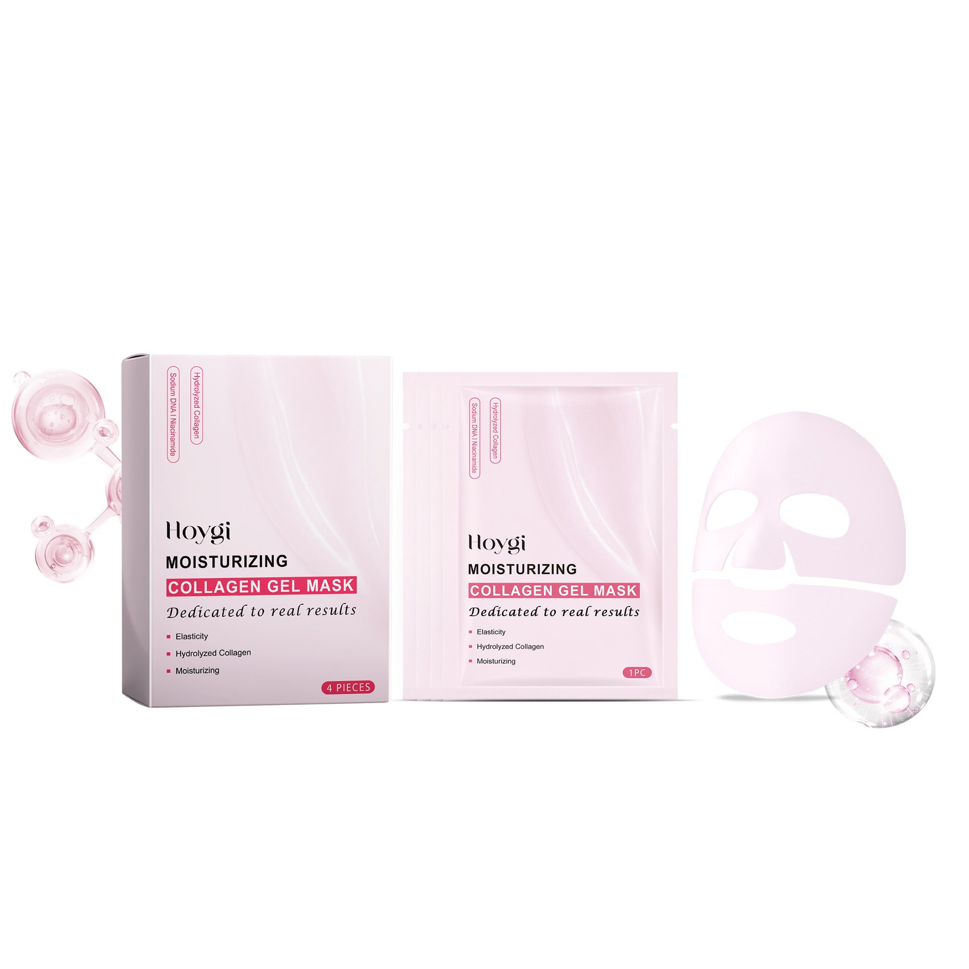 Masque Hydratant Au Collagène Raffermissant Et Hydratant
