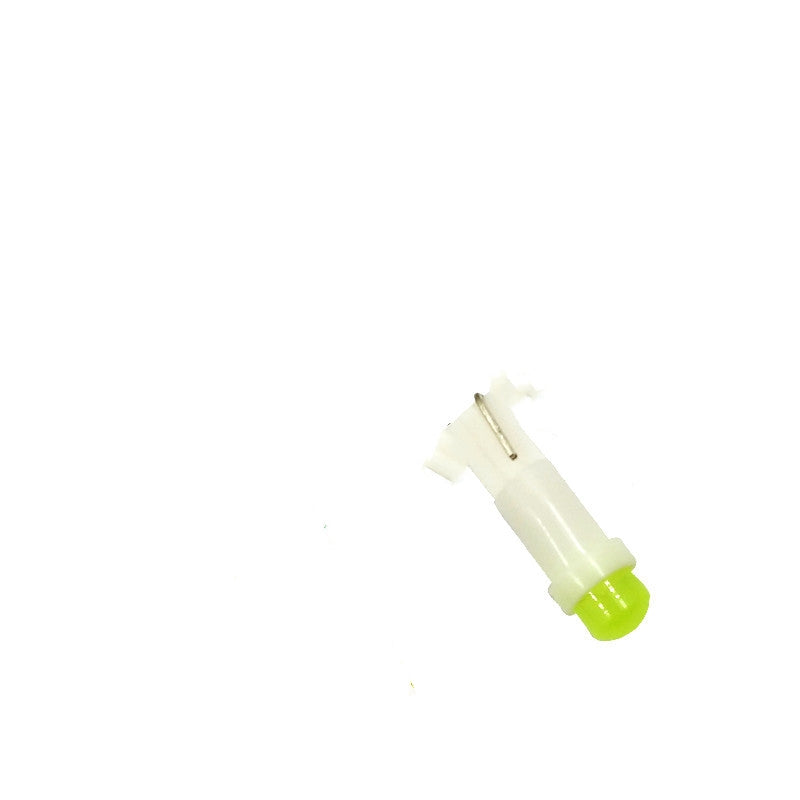 Ampoule de voiture en céramique T5, éclairage d'instrumentation LED, maquillage, T5 1SMD 3D, astigmatisme COB, voyant lumineux