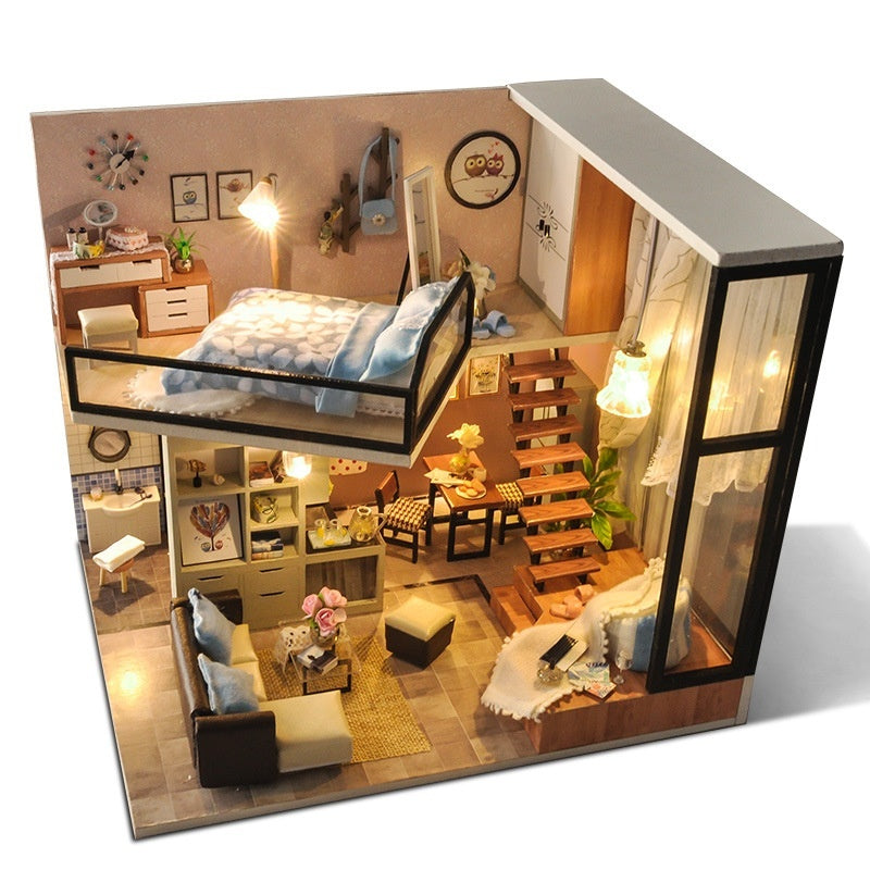 Diy Cottage Manual Assembly Model Toy Puzzle