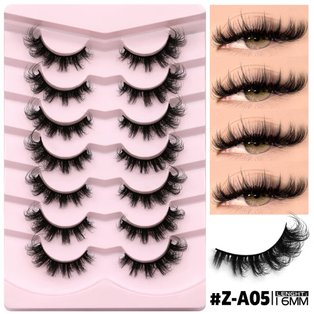 Natural False Eyelashes Without Eyeliner