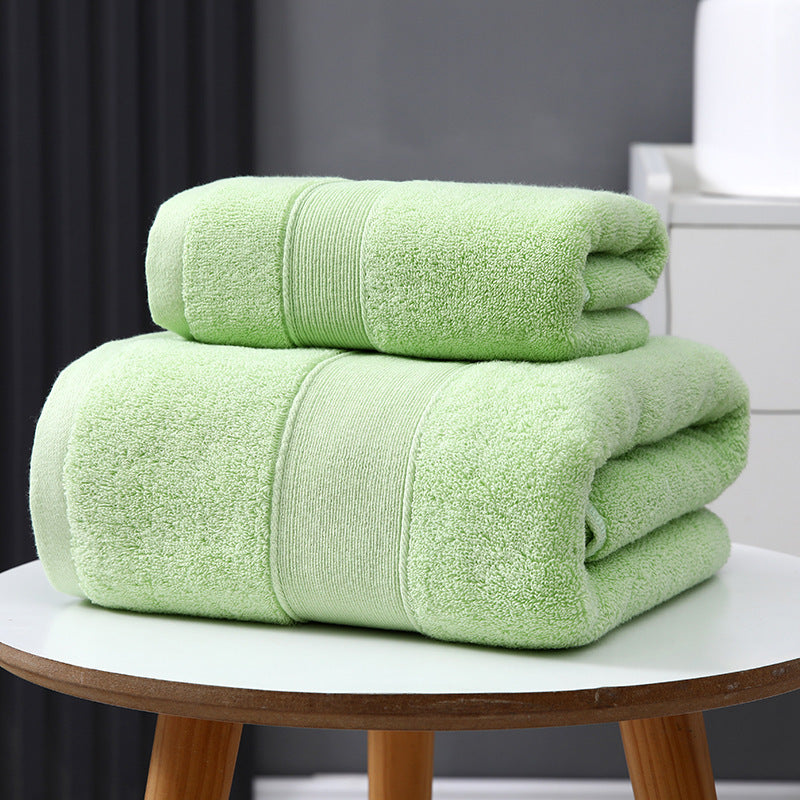 Serviette de bain épaisse en pur coton à séchage rapide et absorbante