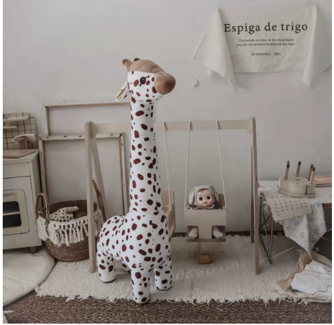 Creative Children Cartoon Giraffe Comforting Plush Toys