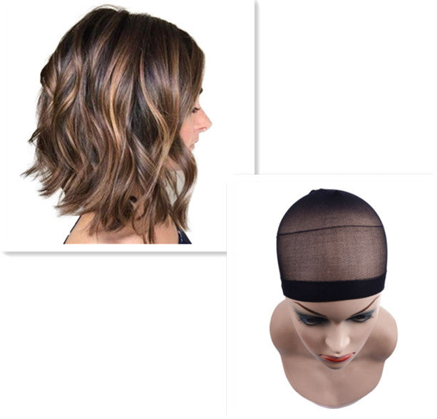 Perruque femme cheveux courts bouclés
