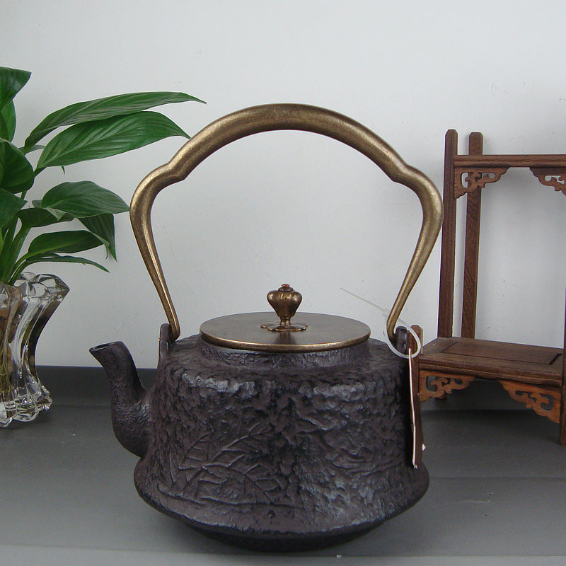 Théière japonaise en fonte non émaillée