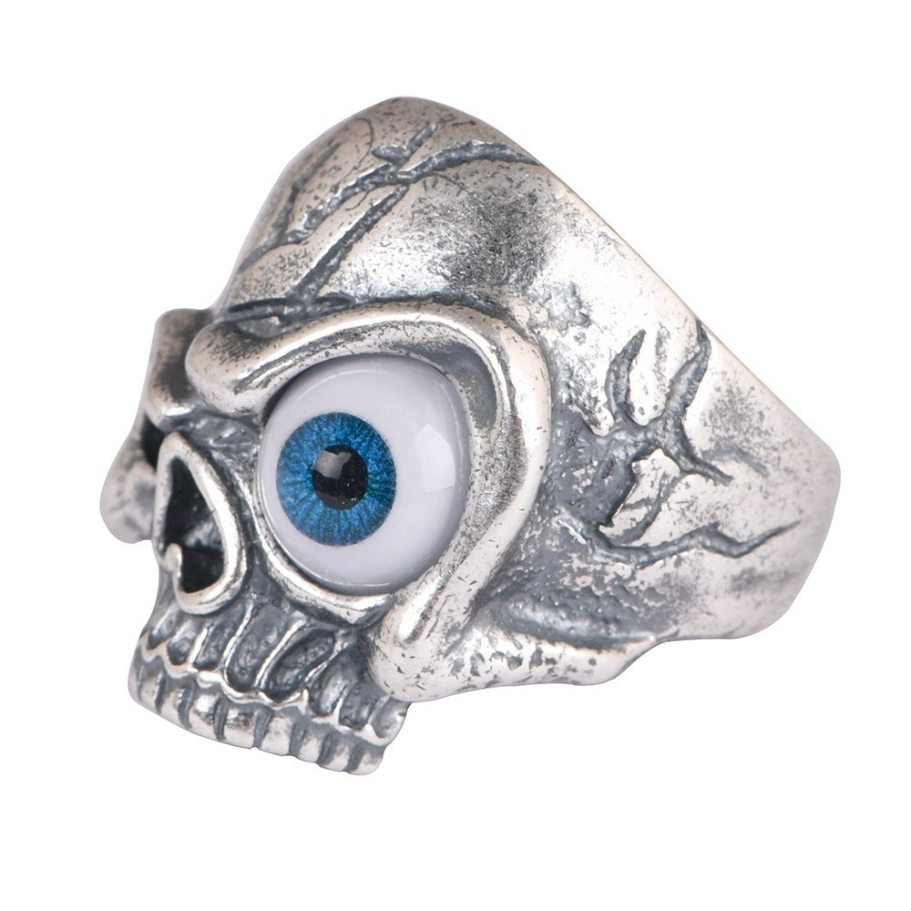S990 Vintage Thai Silver Craft Ring