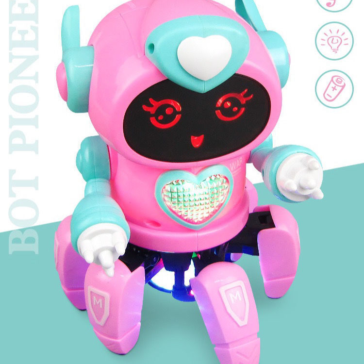 Robot hexapode électrique de dessin animé