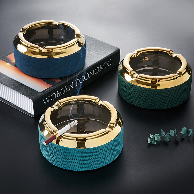 High-end Light Luxury Home Living Room Large Super Large Creative Personality Trend Ashtray