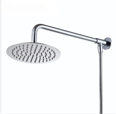 Bathroom Top Spray Stainless Steel Shower Large Top Supercharged Detachable Shower Head Suit Silicone Water Outlet