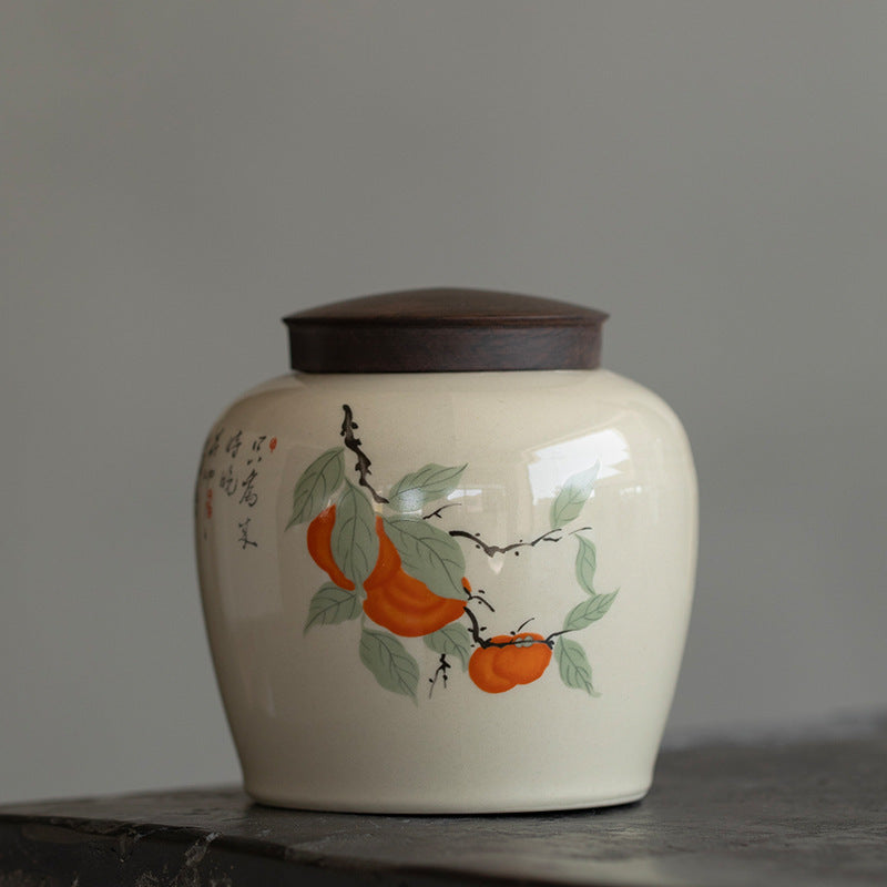 Boîte de conservation en porcelaine, pot de conservation.