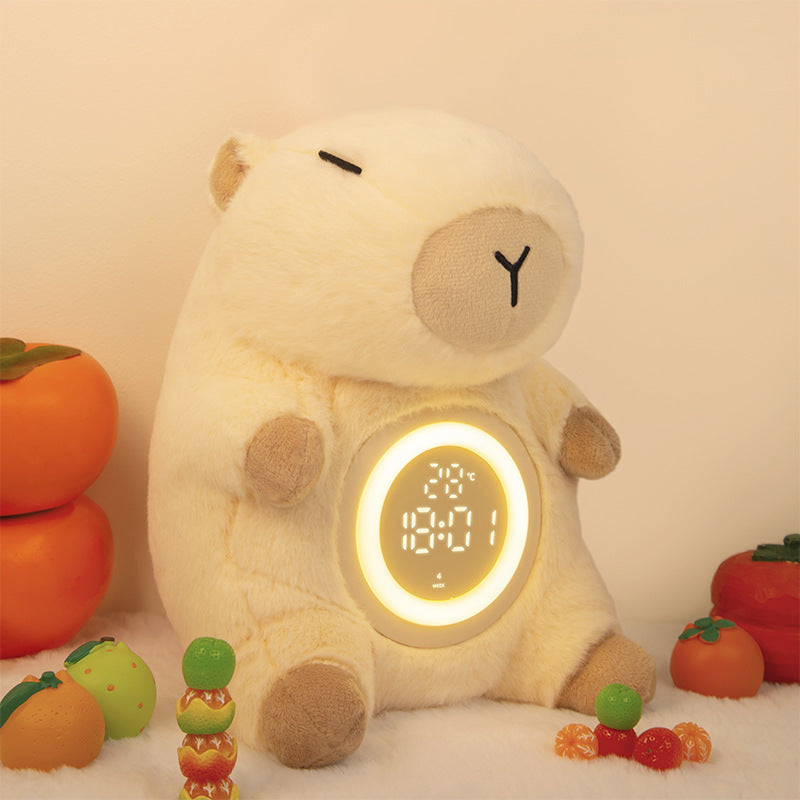 Capabala Alarm Plush Clock Light