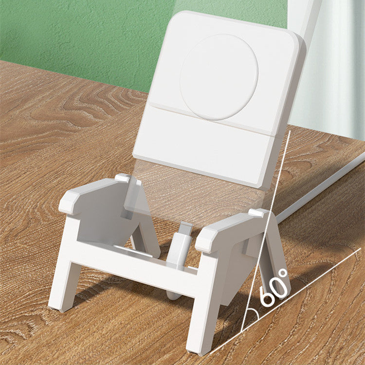 Support Enceinte Petite Chaise Chargeur Sans Fil