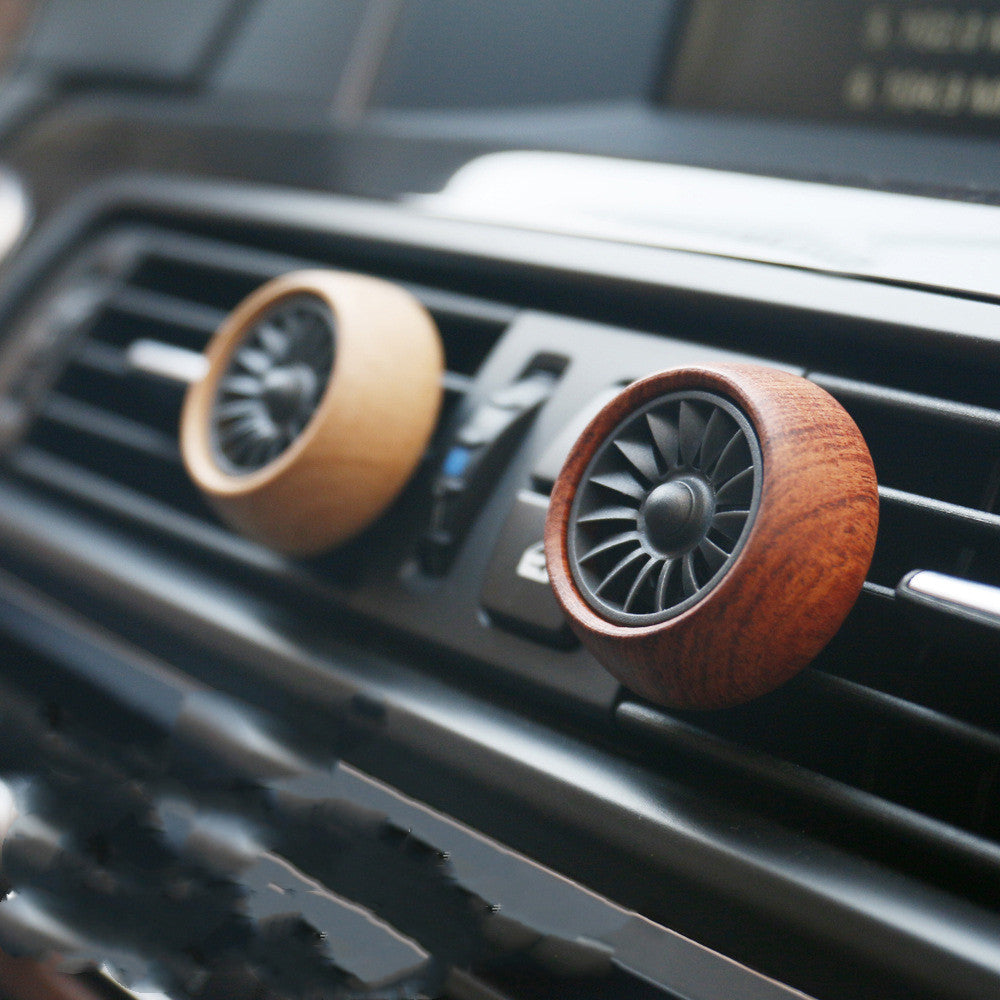 Creative Rose Pear Log Car Air Outlet Aromatherapy