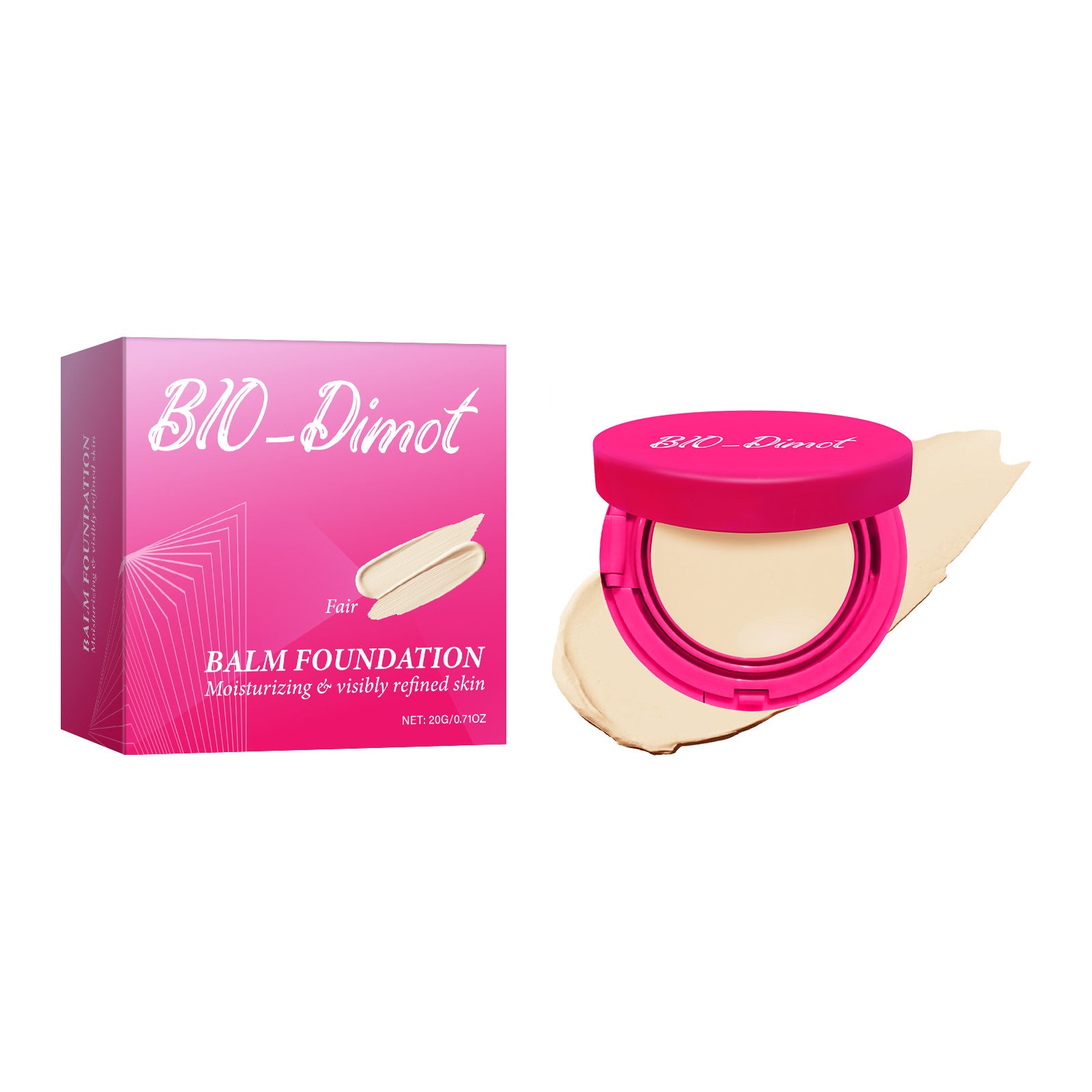 Foundation Cream Lightweight Moisturizing Nude Makeup Lasting
