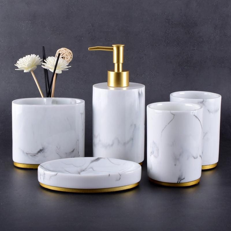 Dental Bathroom Mouthwash Cup Wash Set