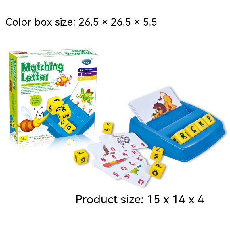 Jouets d'Éveil Éducatifs pour Apprendre les Chiffres et les Lettres - Jeu de Société