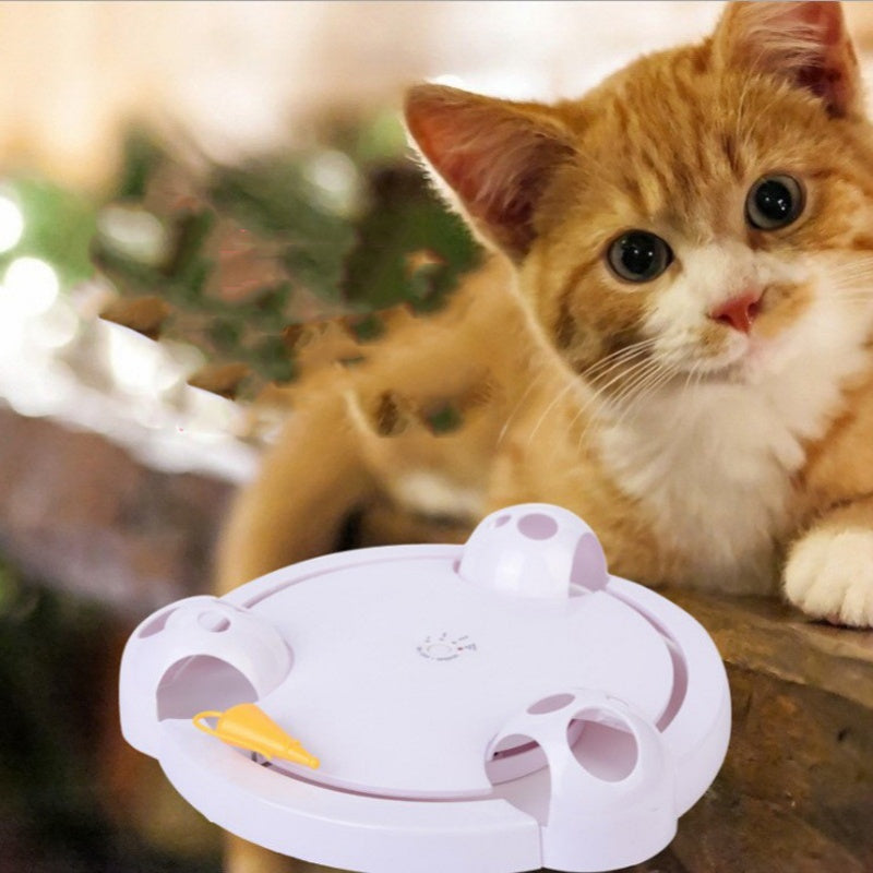 Jouet pour chat interactif, résistant et amusant, reproduisant le bond de la souris