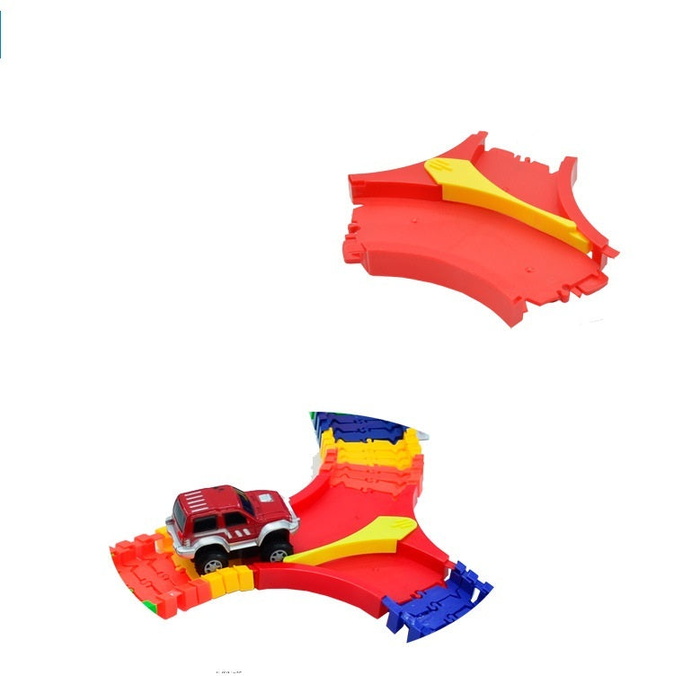 Jouets de construction pour piste électrique DIY pour enfants