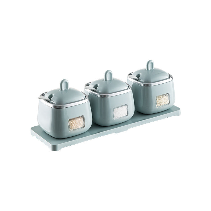 Nordic Light Luxury Plastic Seasoning Box Suit