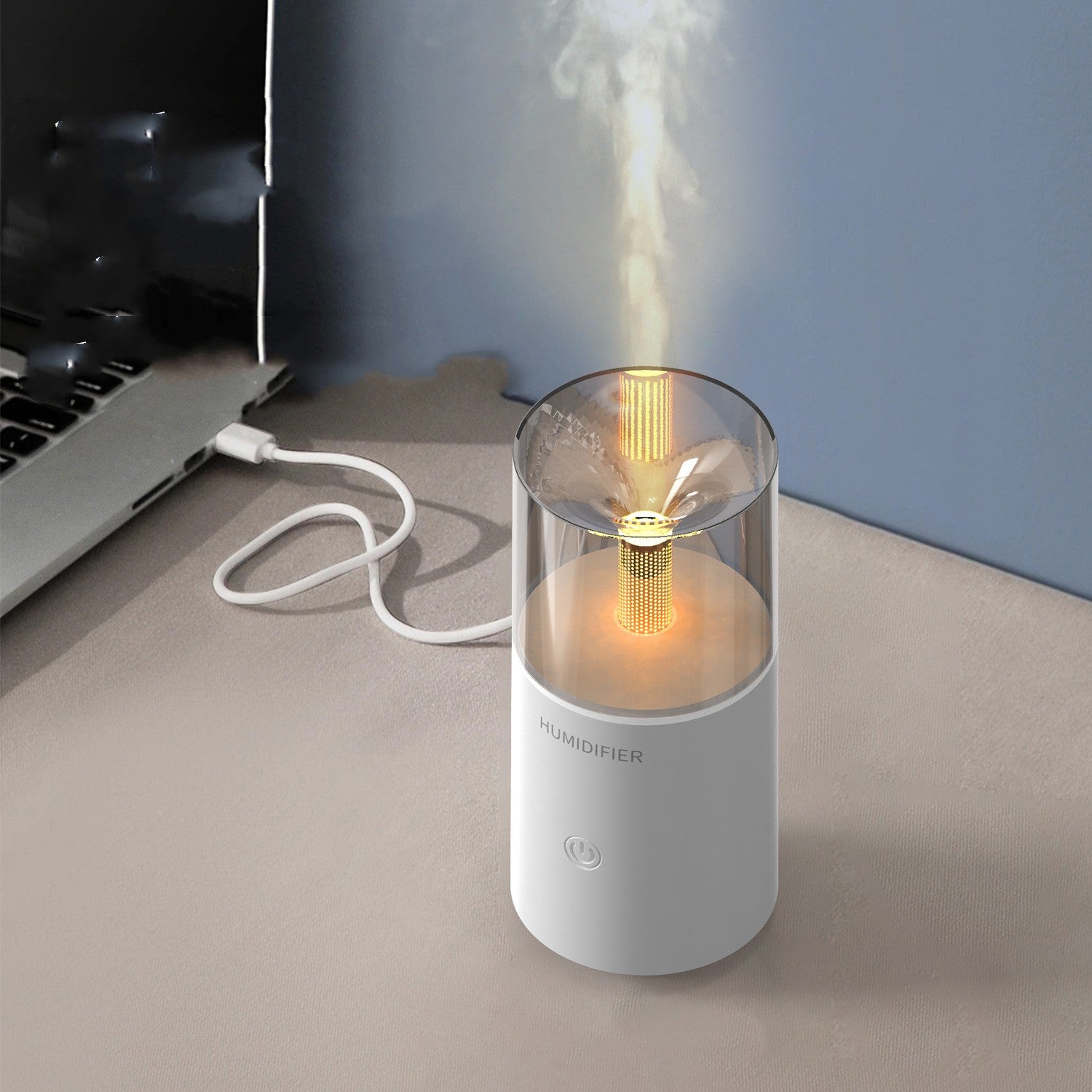 Car Aroma Diffuser Humidifier Heavy Fog Ambience Light