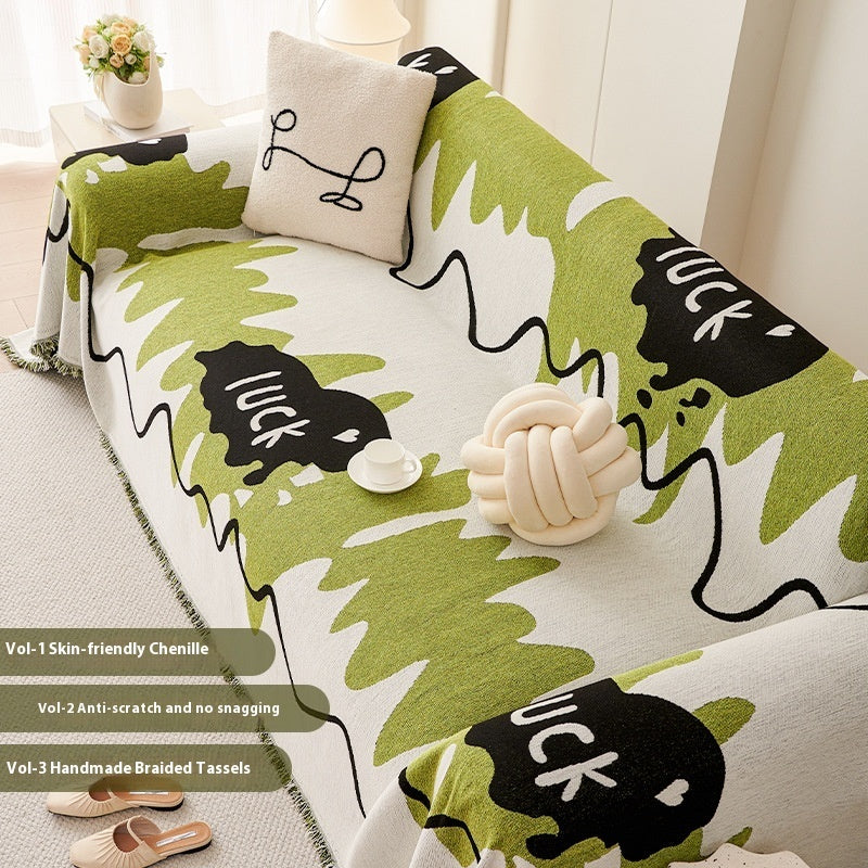Sofa Towel Full Covered High Sense Ins Four Seasons Universal