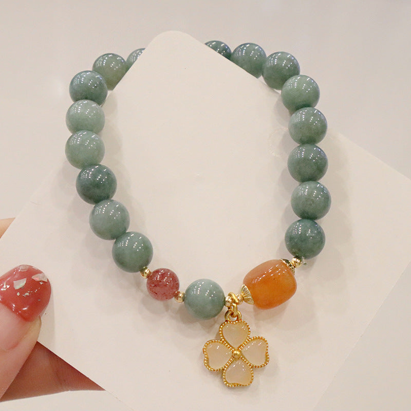 Bracelet en cristal de jade pour femme