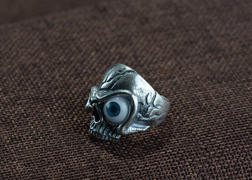 S990 Vintage Thai Silver Craft Ring
