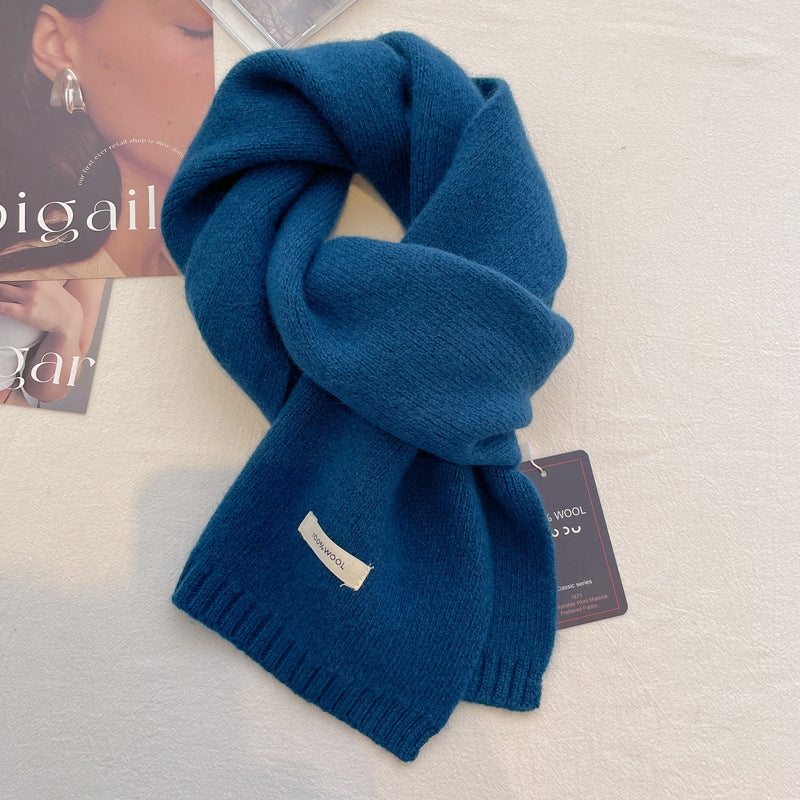 Women's Pure Wool Scarf Winter High Sense