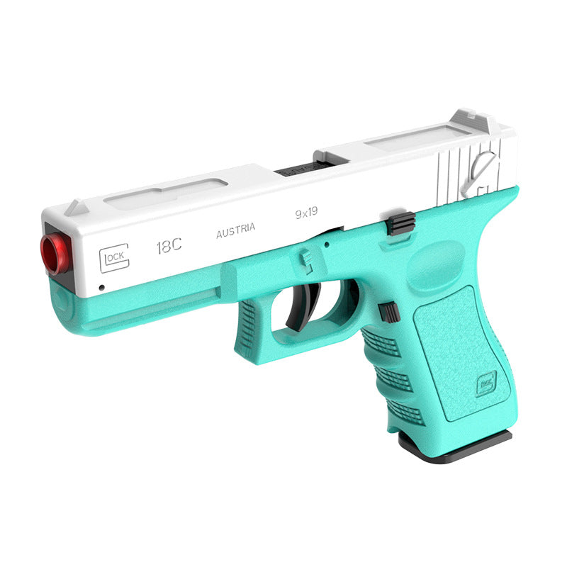Alloy Mechanical Throwing Shell Lattice Soft Bullet Gun Automatic Continuous Hair