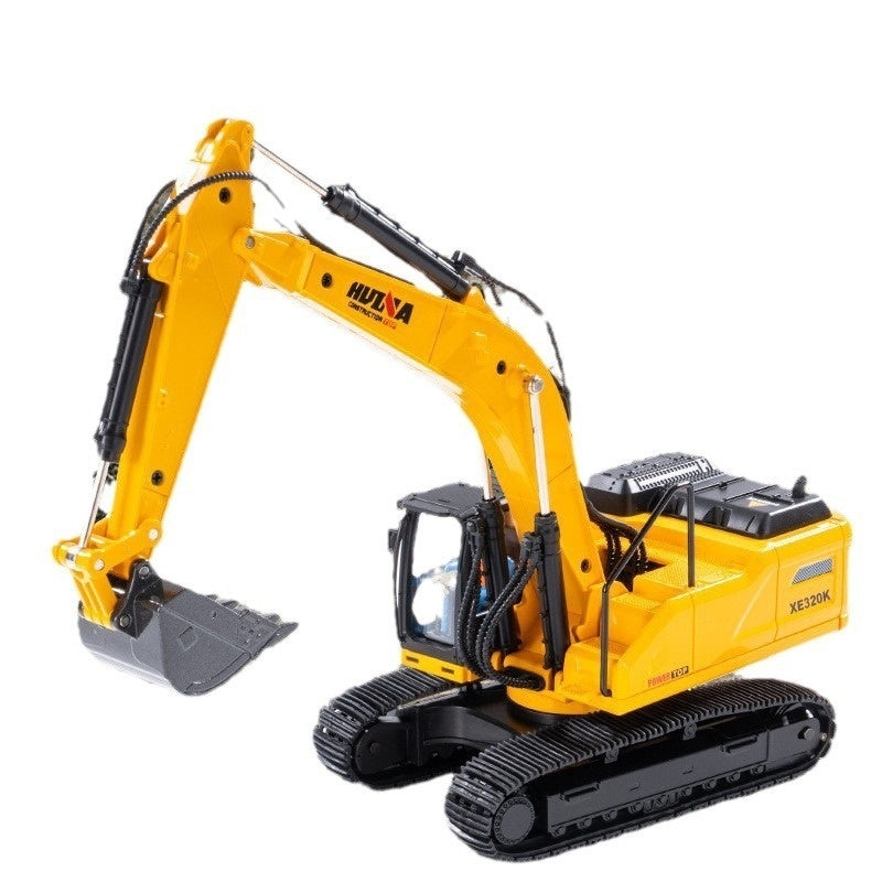 Static Self-unloading Excavator Simulation Construction Vehicle Toy