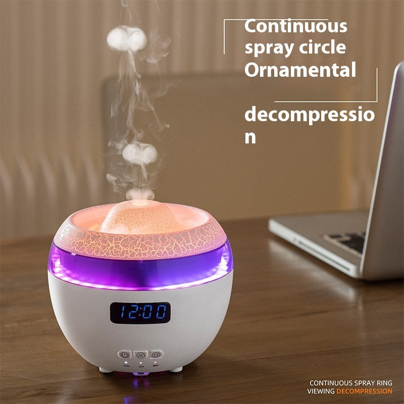 Humidificateur Méduse avec Prise Diffuseur d'Arômes Humidificateur Ultrasonique Domestique Machine d'Aromathérapie Colorée Articles pour la Maison