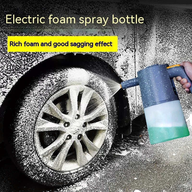 Pistolet de lavage de voiture électrique à bulles