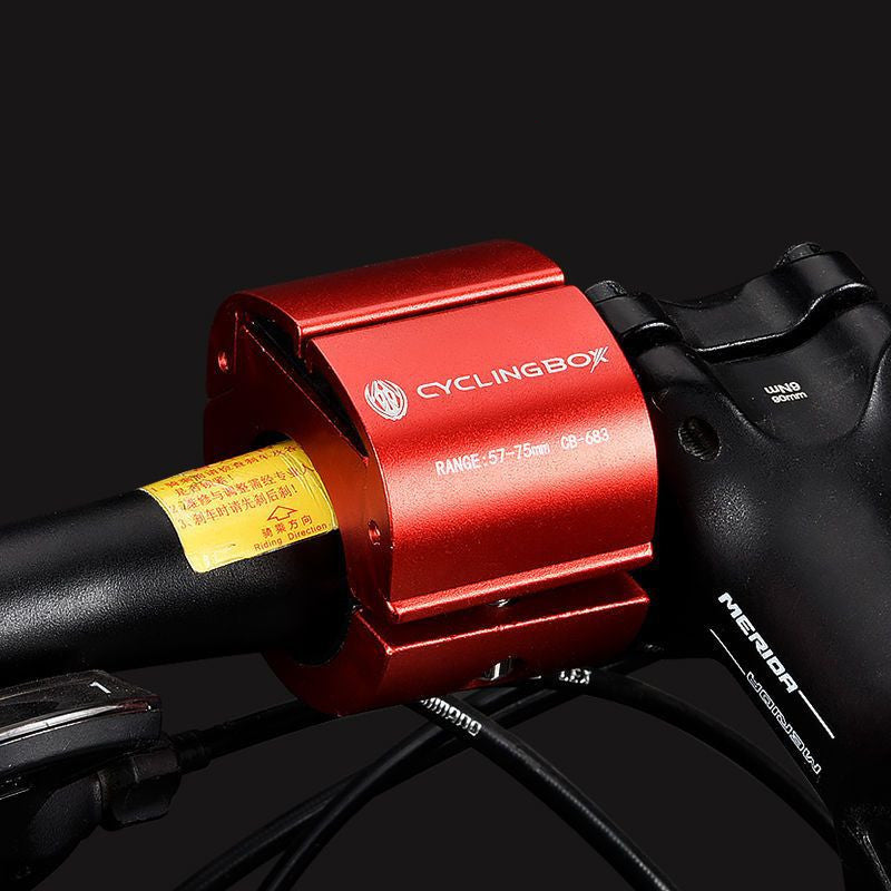 Support de téléphone portable pliable en anneau en alliage d'aluminium pour vélo