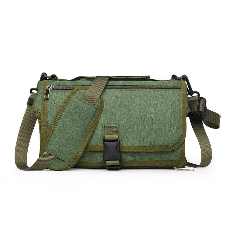 Tapis à langer portable pour bébé Sac à couches pliable multifonctionnel pour voyage en extérieur