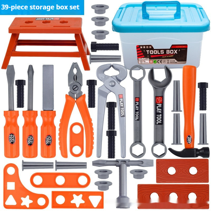 Children's Tool Kit Baby Simulation Repair Tool Electric Drill Screwdriver Play House Toy